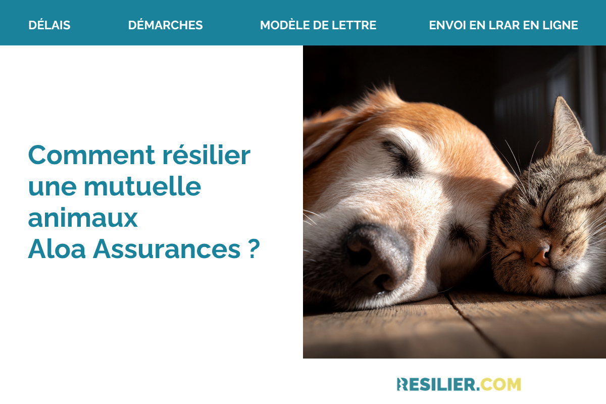 resilier une mutuelle animaux aloa