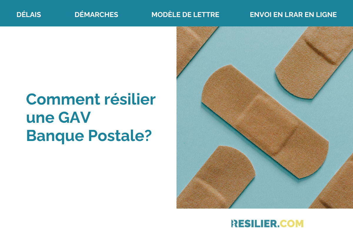 resilier une gav la banque postale
