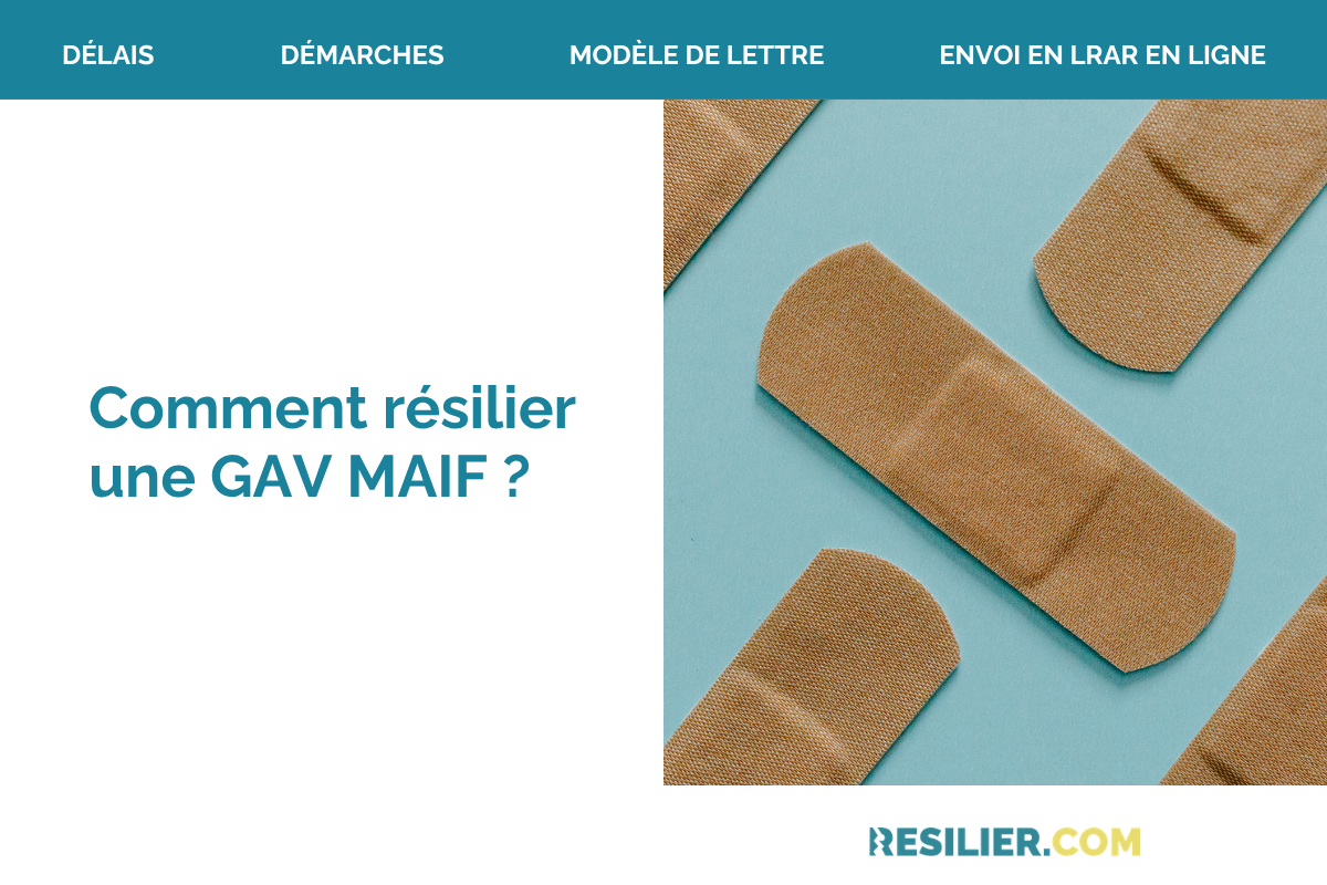 resilier une gav maif