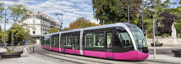 Tram Divia dans Dijon