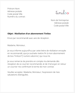 Se désabonner de Tiniloo