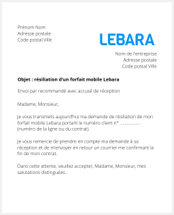 Se désabonner de Lebara Mobile